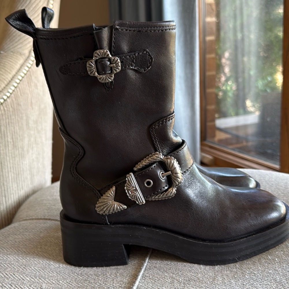 Larroude Leather Boots